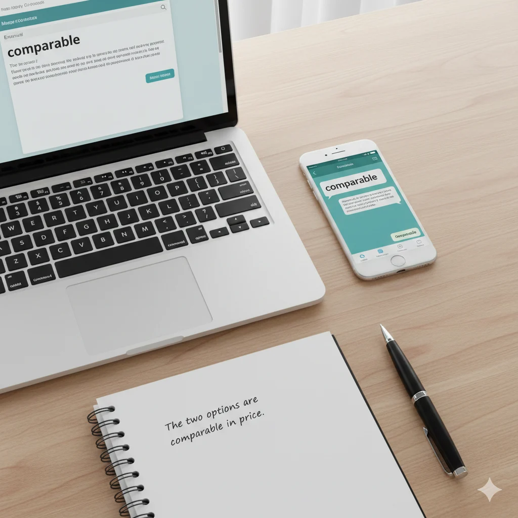 comparable vs comprable