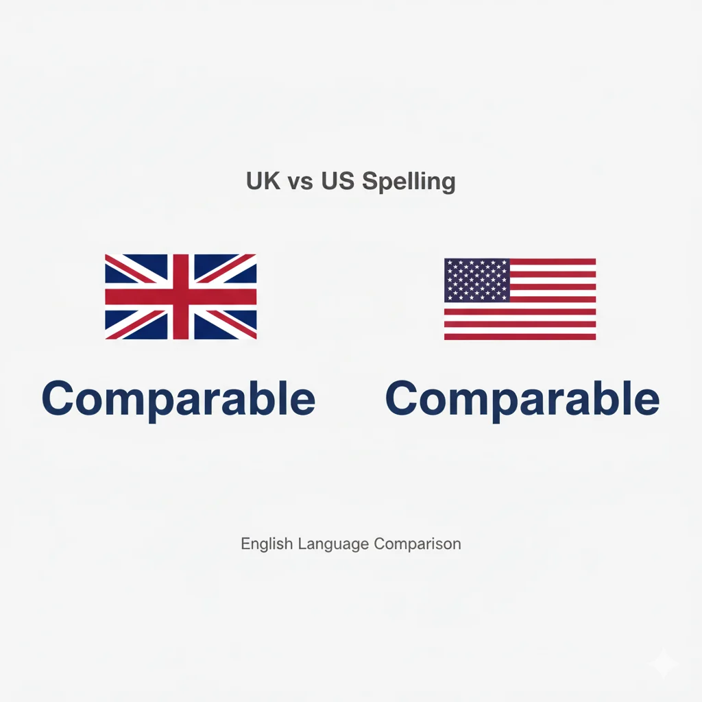 comparable vs comprable