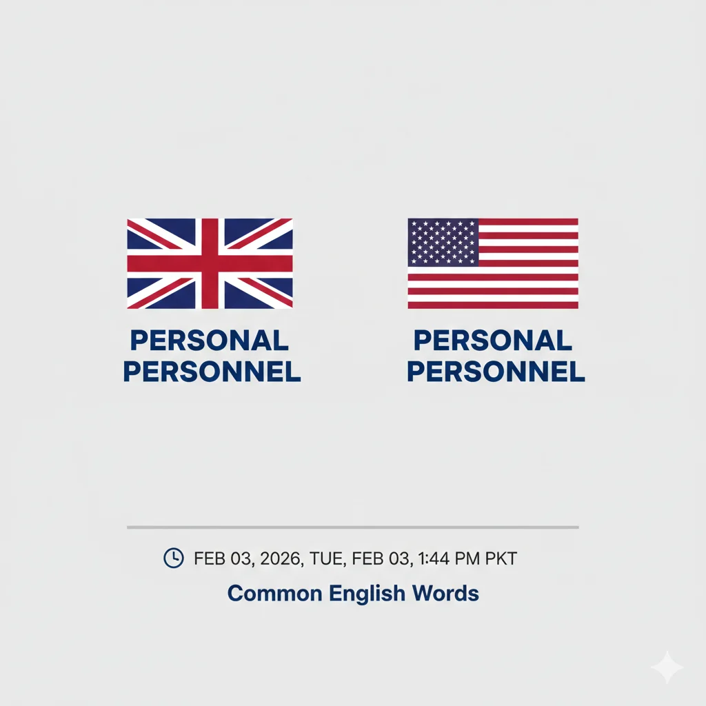 personnel vs personal