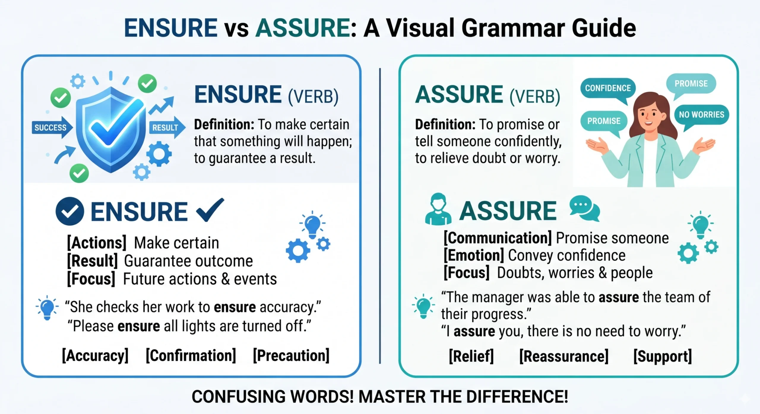 ensure vs assure