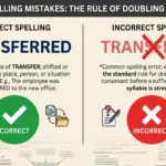 transferred vs transfered