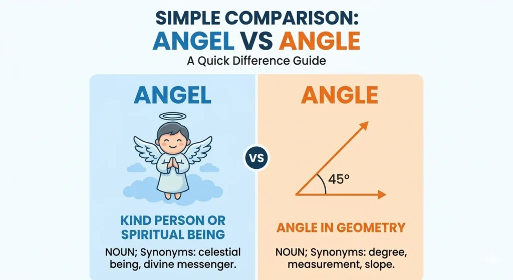 angel vs angle