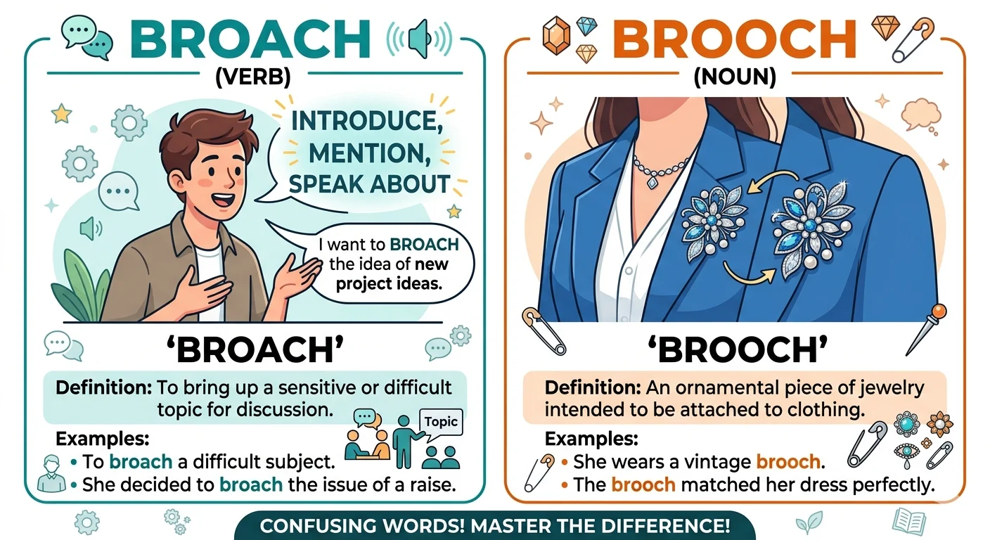 broach vs brooch