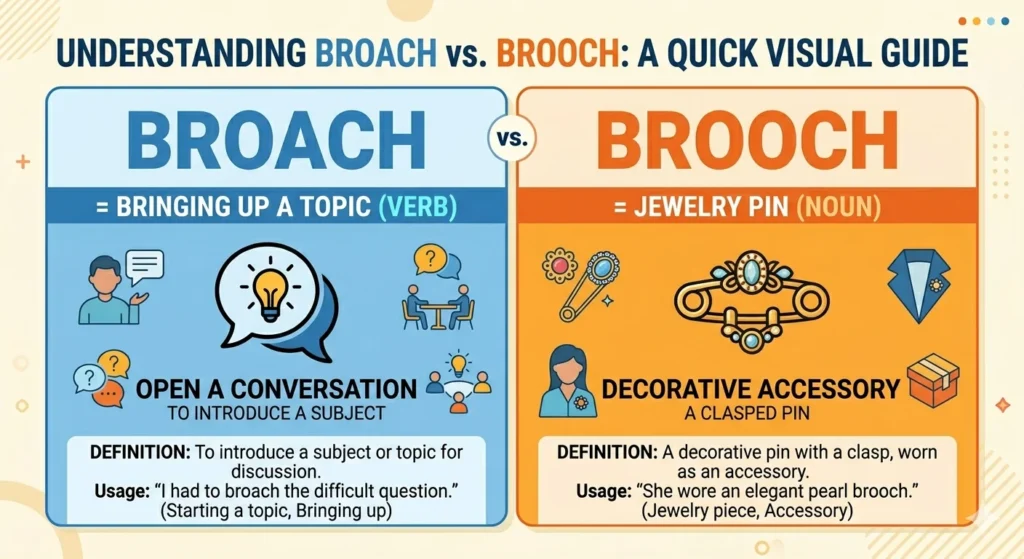 broach vs brooch
