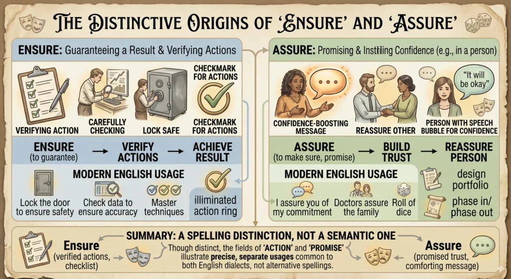 ensure vs assure