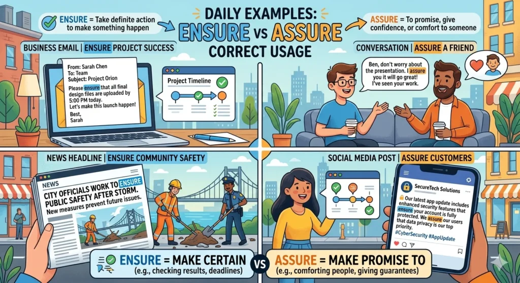 ensure vs assure