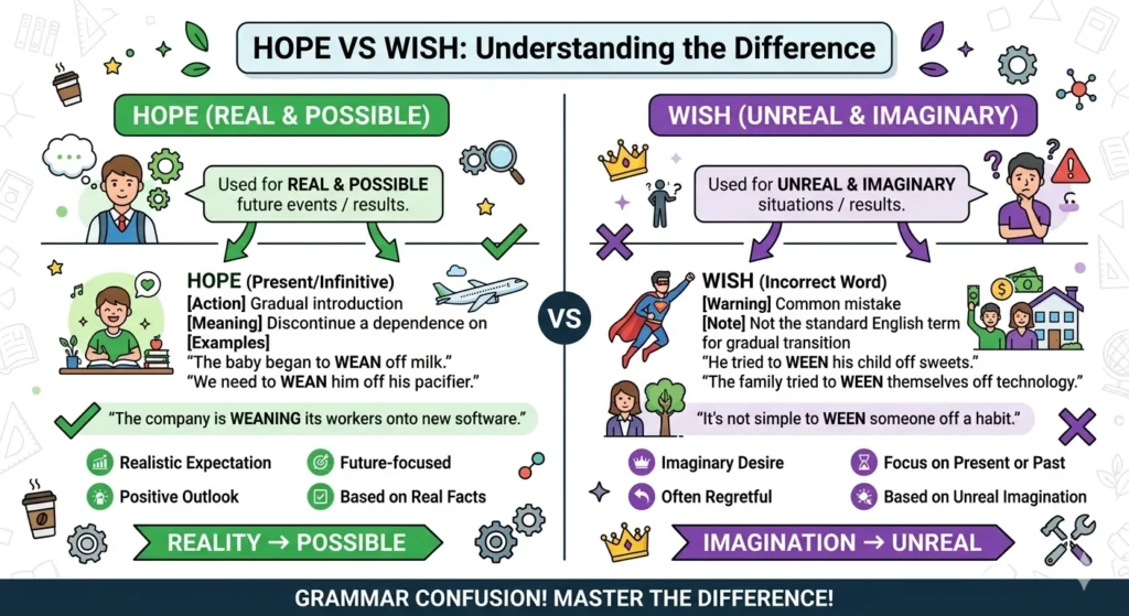 Hope vs Wish