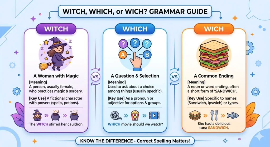 witch vs wich