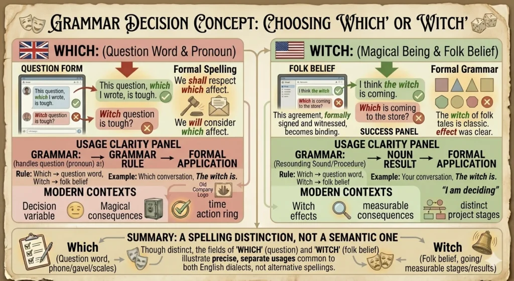 witch vs wich