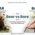 bear vs bare