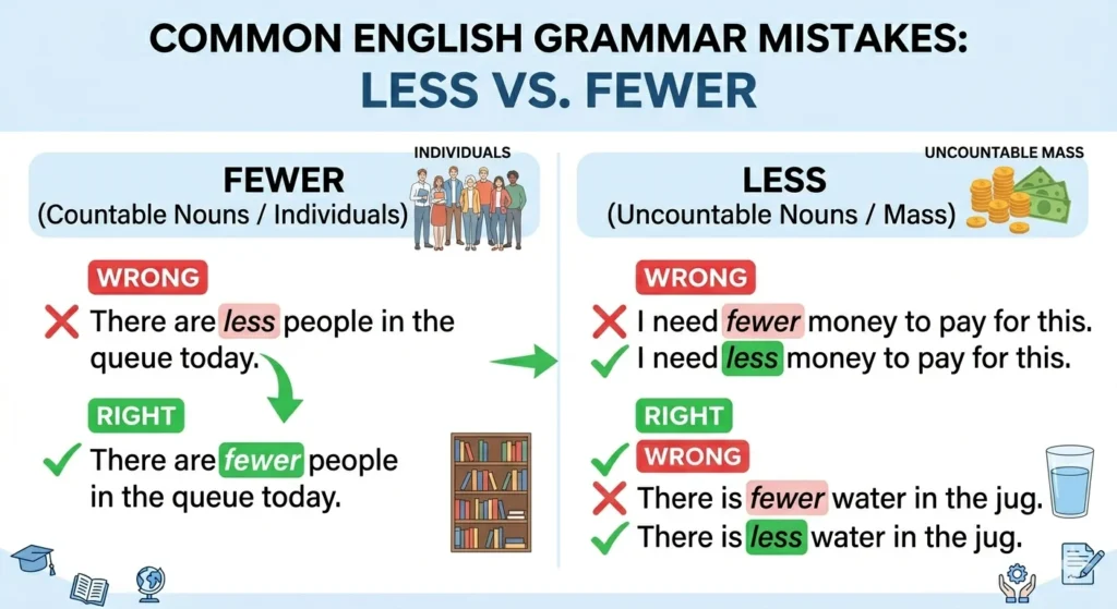 less vs fewer
