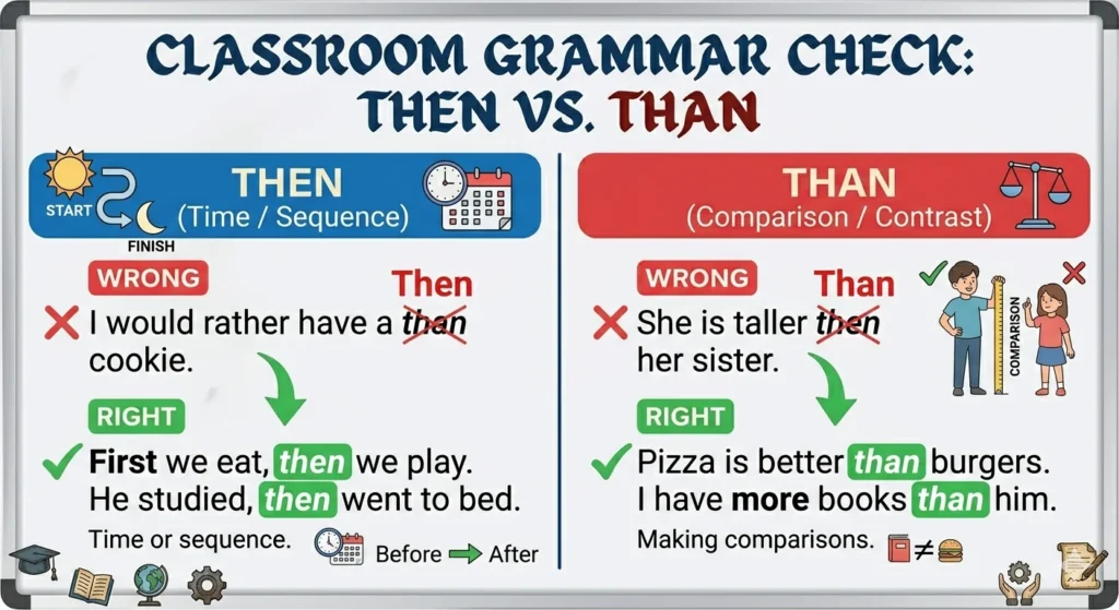 then vs than