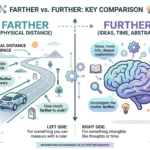 farther vs further