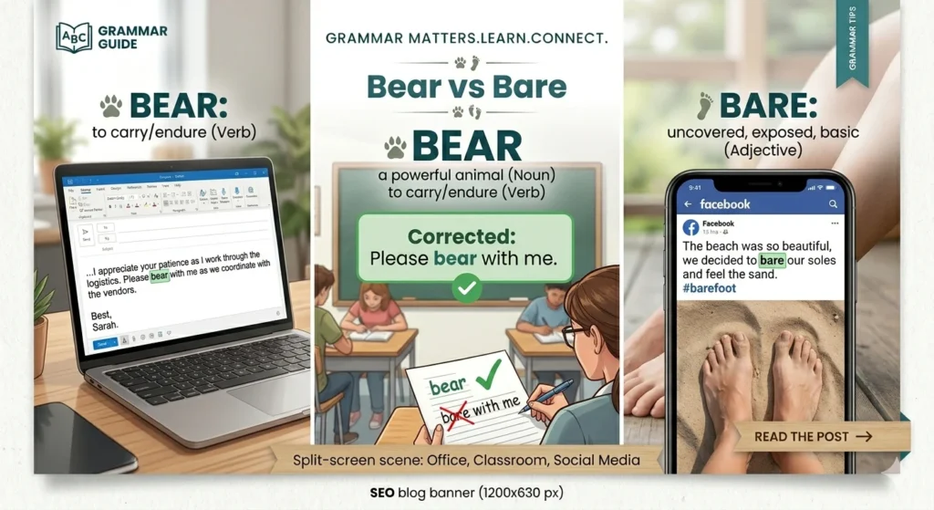 bear vs bare