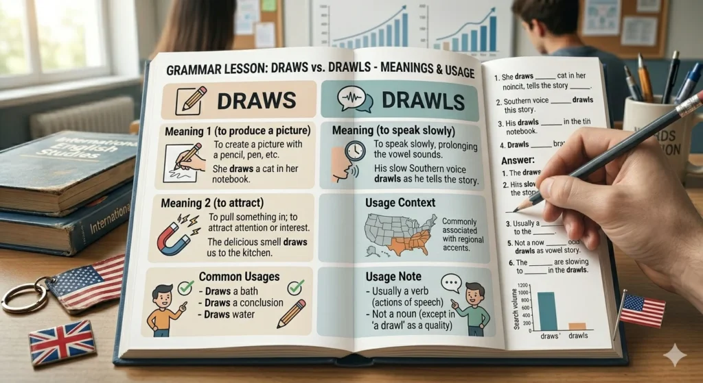draws vs drawls