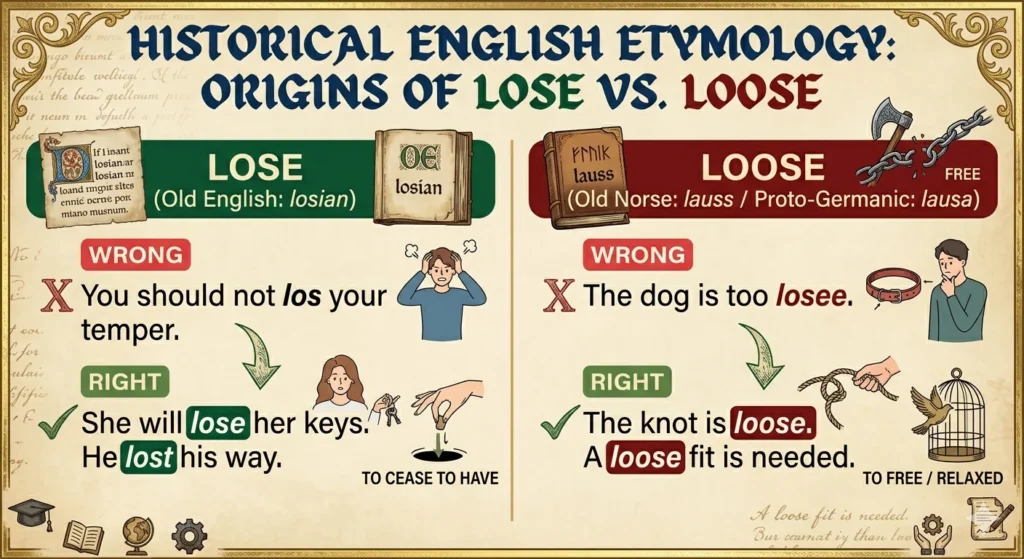 loose vs lose