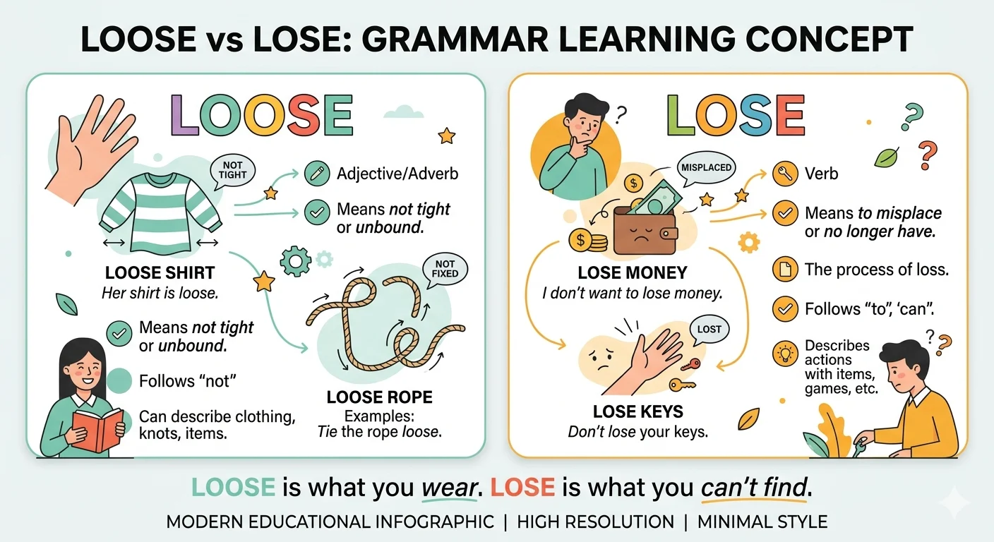 loose vs lose