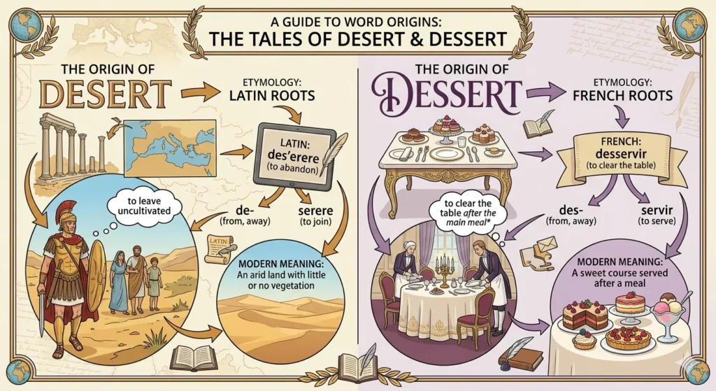 desert vs dessert
