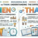 then vs than