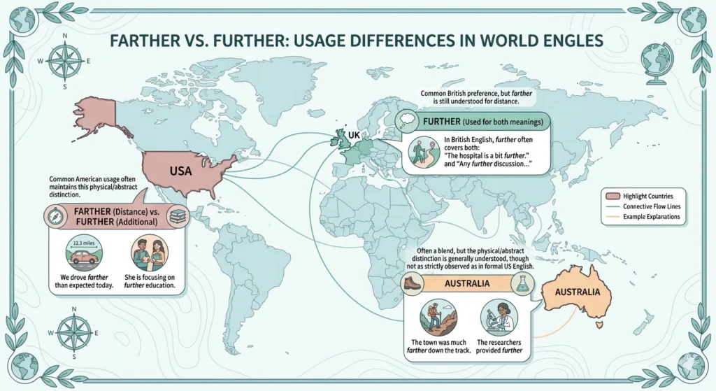 farther vs further