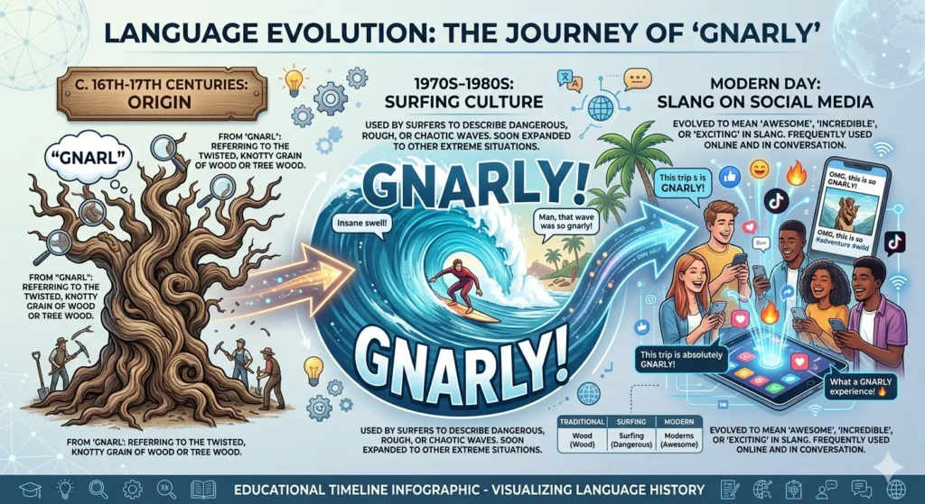 gnarly vs narly