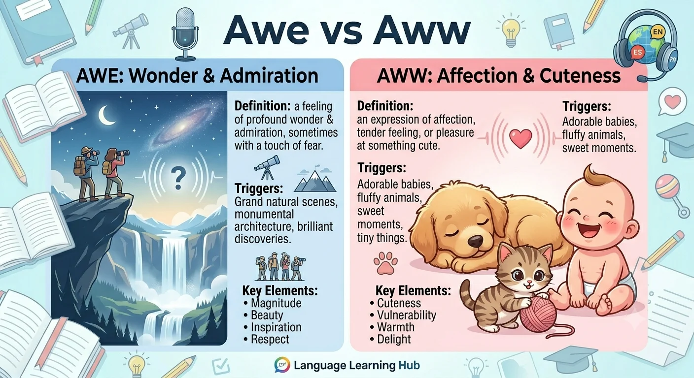 awe vs aww