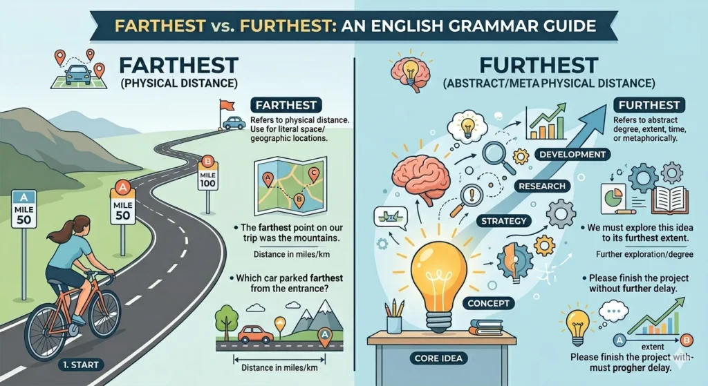 farthest vs furthest