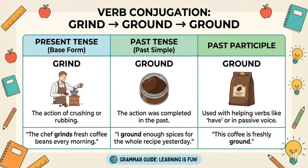 ground vs grinded
