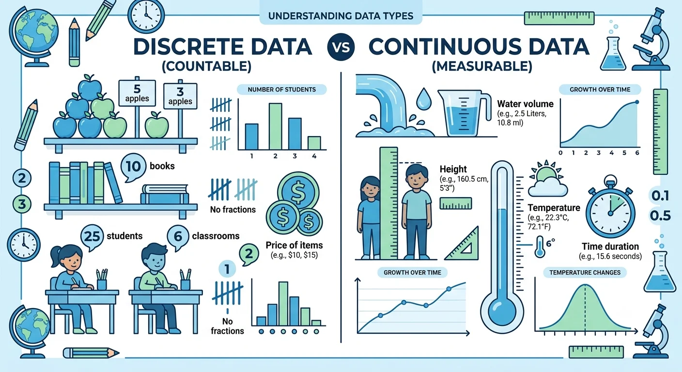 discrete vs continuous