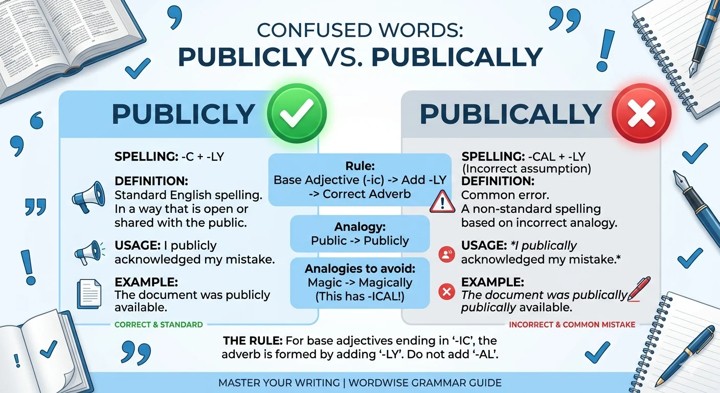 publicly vs publically