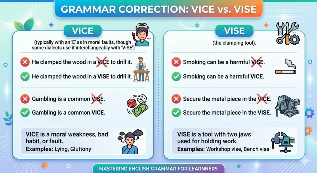 vice vs vise