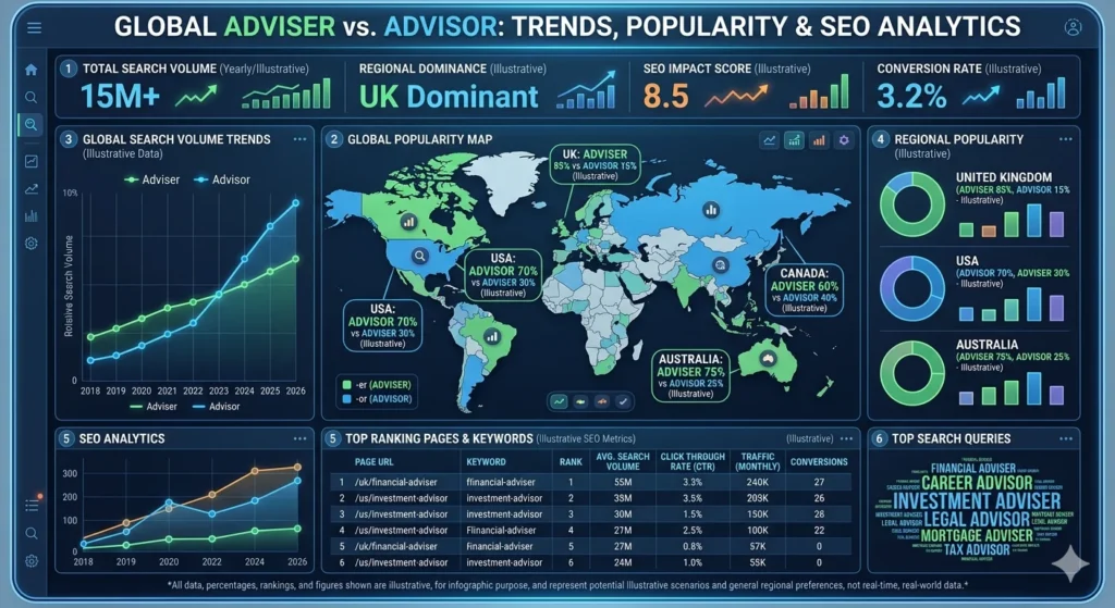 advisers vs advisors