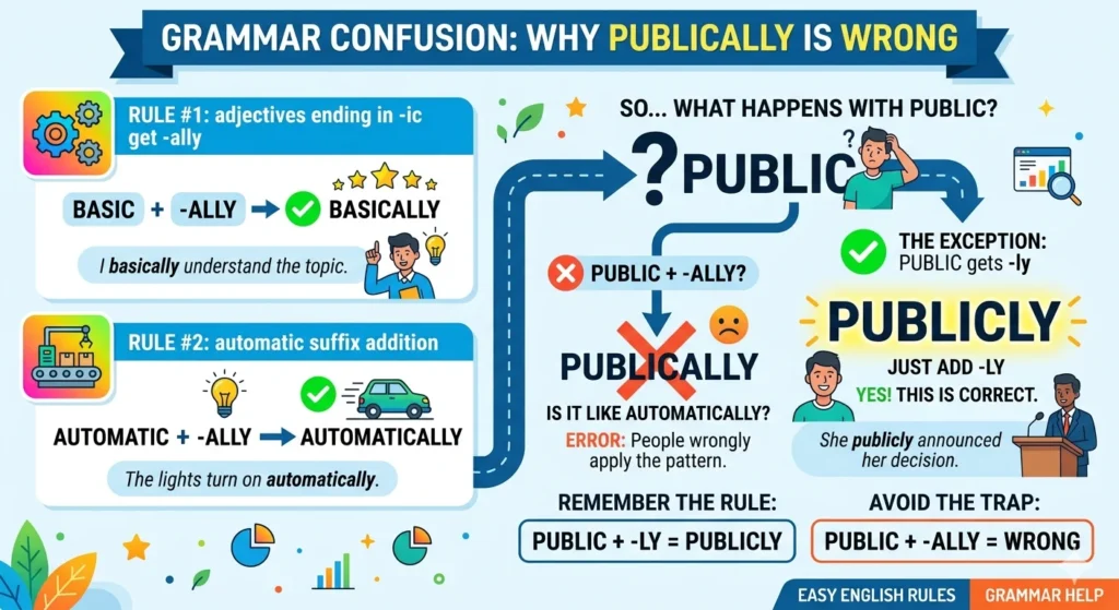 publicly vs publically