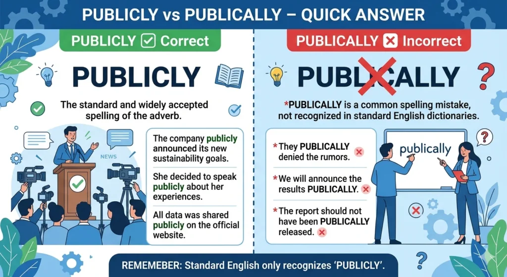 publicly vs publically