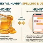 honey vs hunny
