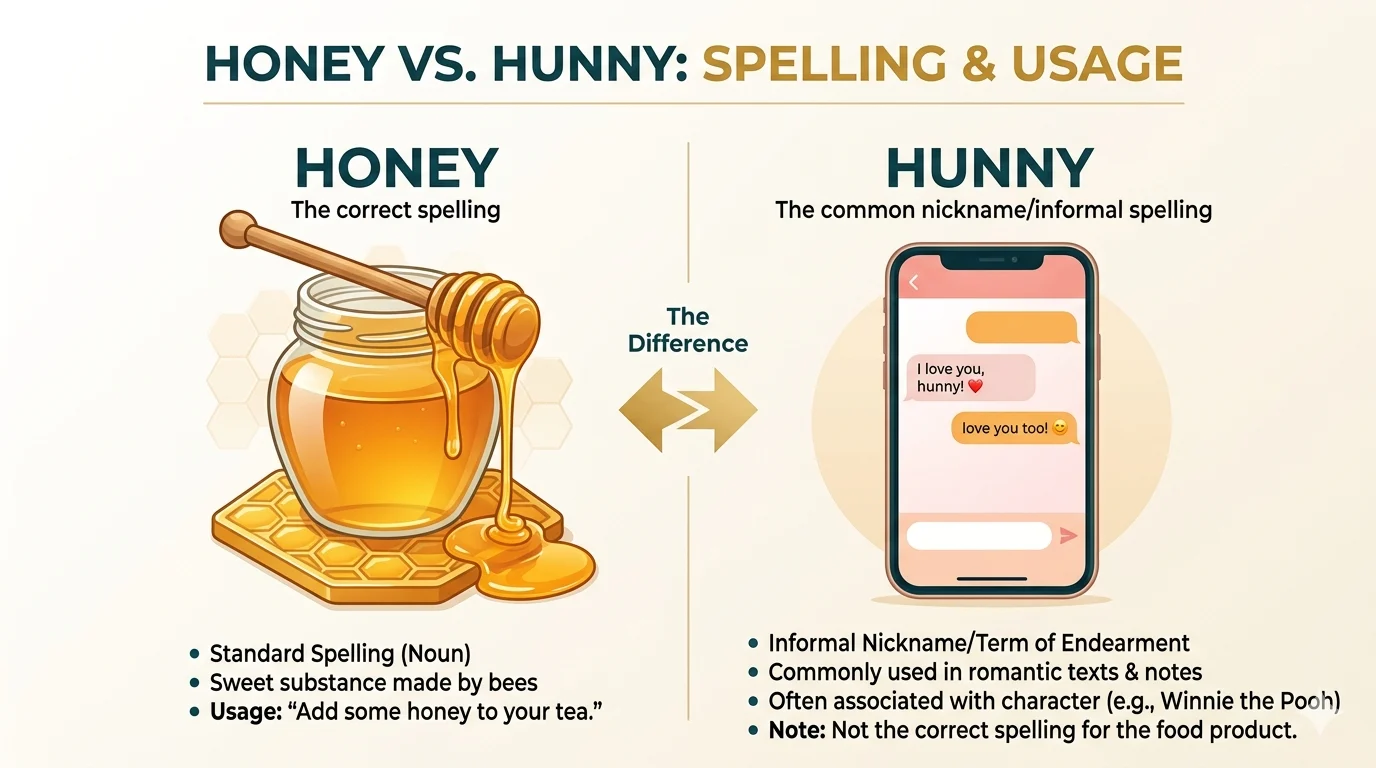 honey vs hunny