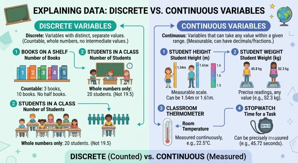 discrete vs continuous