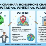 wear vs where vs ware