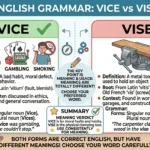vice vs vise