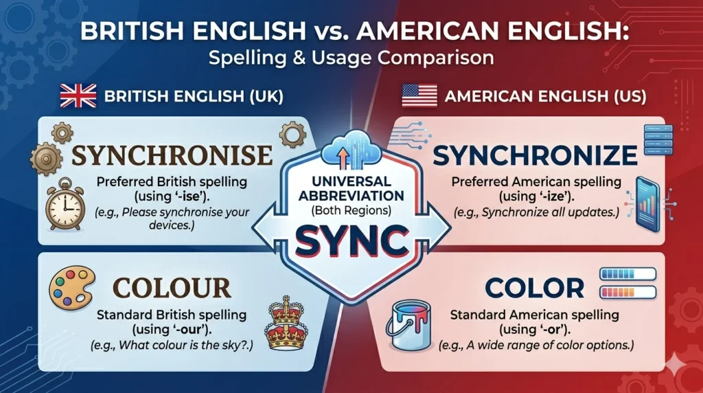 sync vs synch