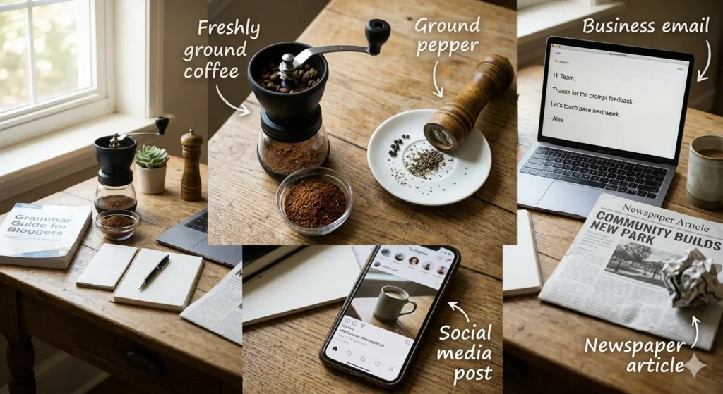 ground vs grinded
