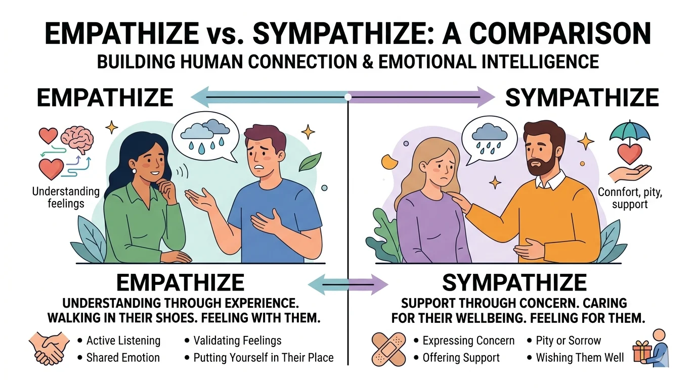 empathize vs sympathize