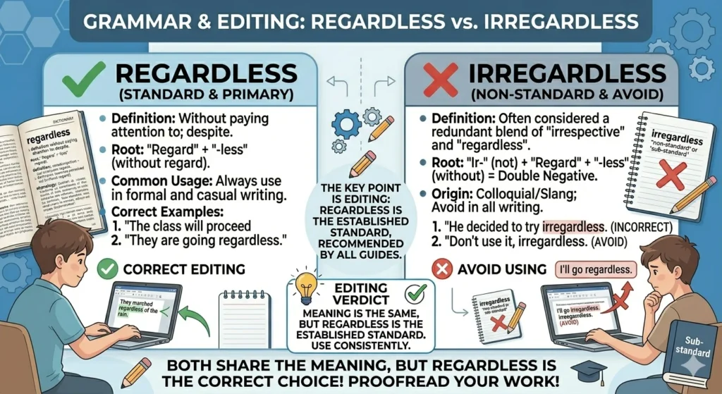 regardless vs irregardless