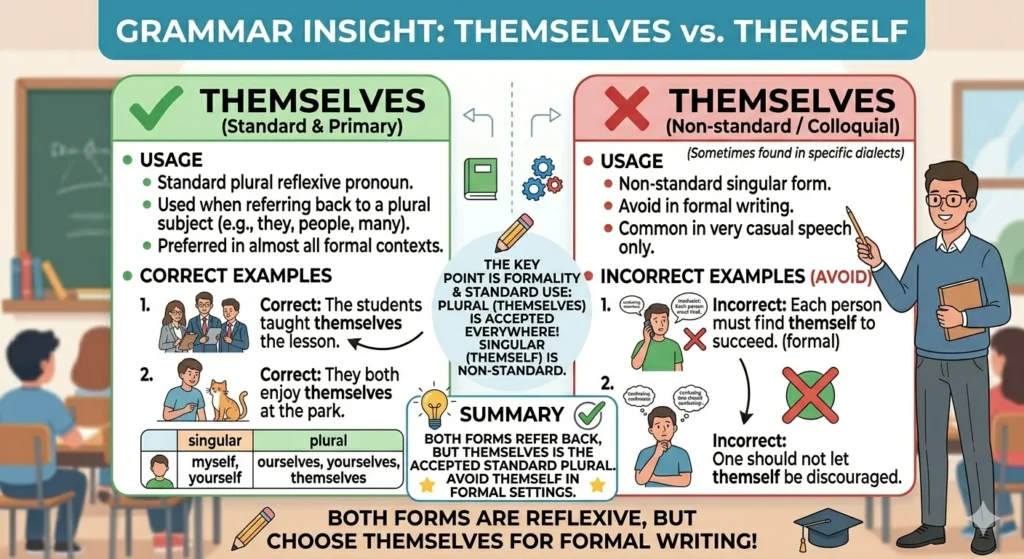 themselves vs themself