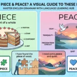 piece vs peace