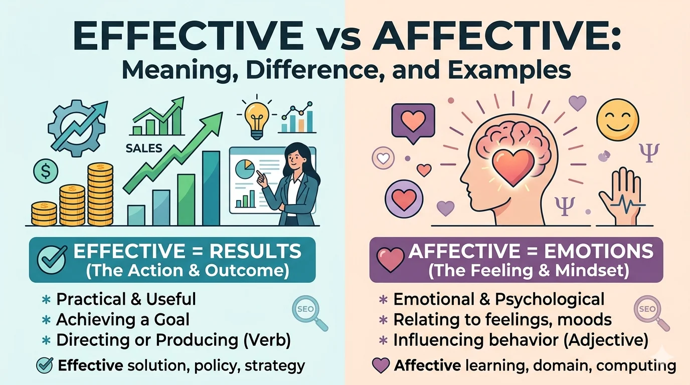 effective vs affective