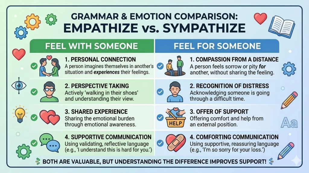 empathize vs sympathize