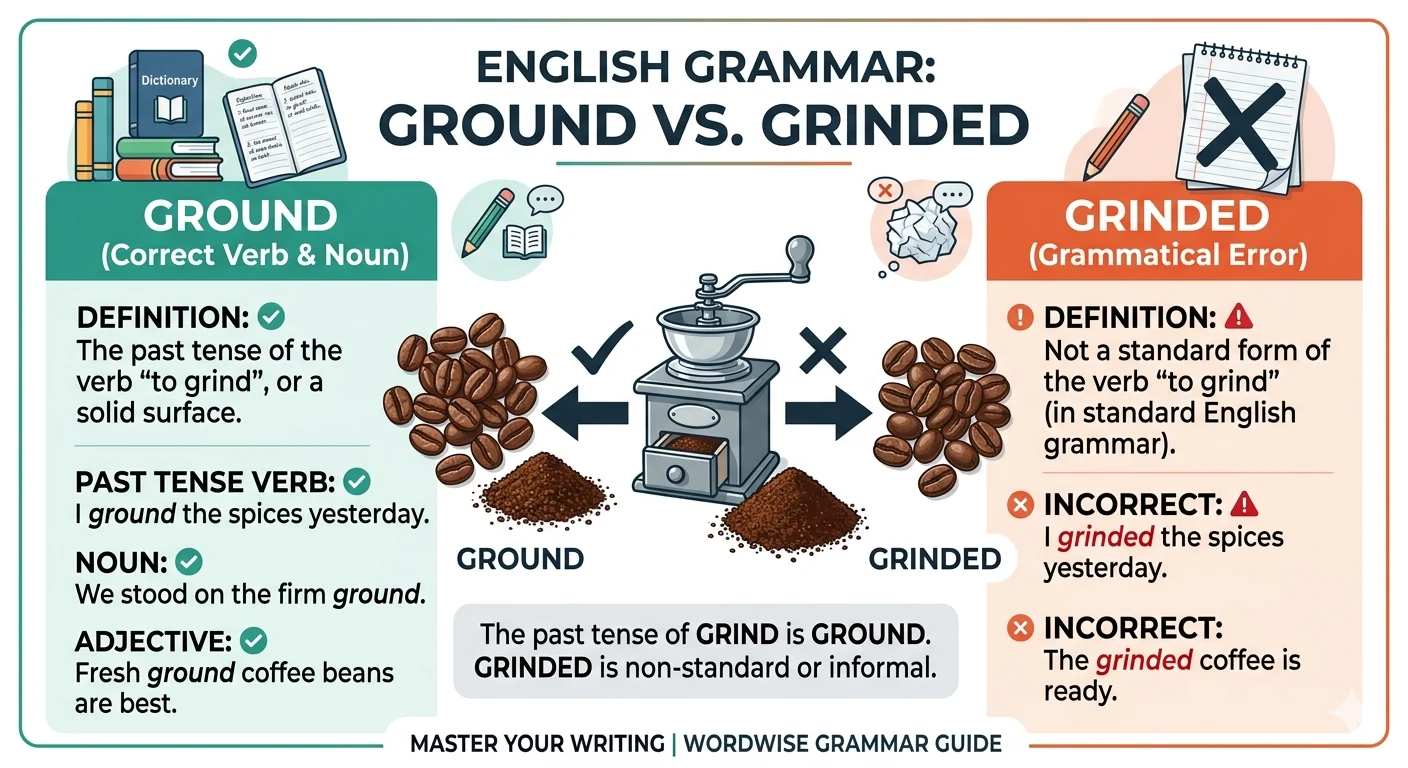 ground vs grinded